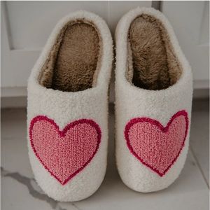 ❤️LAST PAIR ❤️ Pink/Red Heart Cozy Slippers